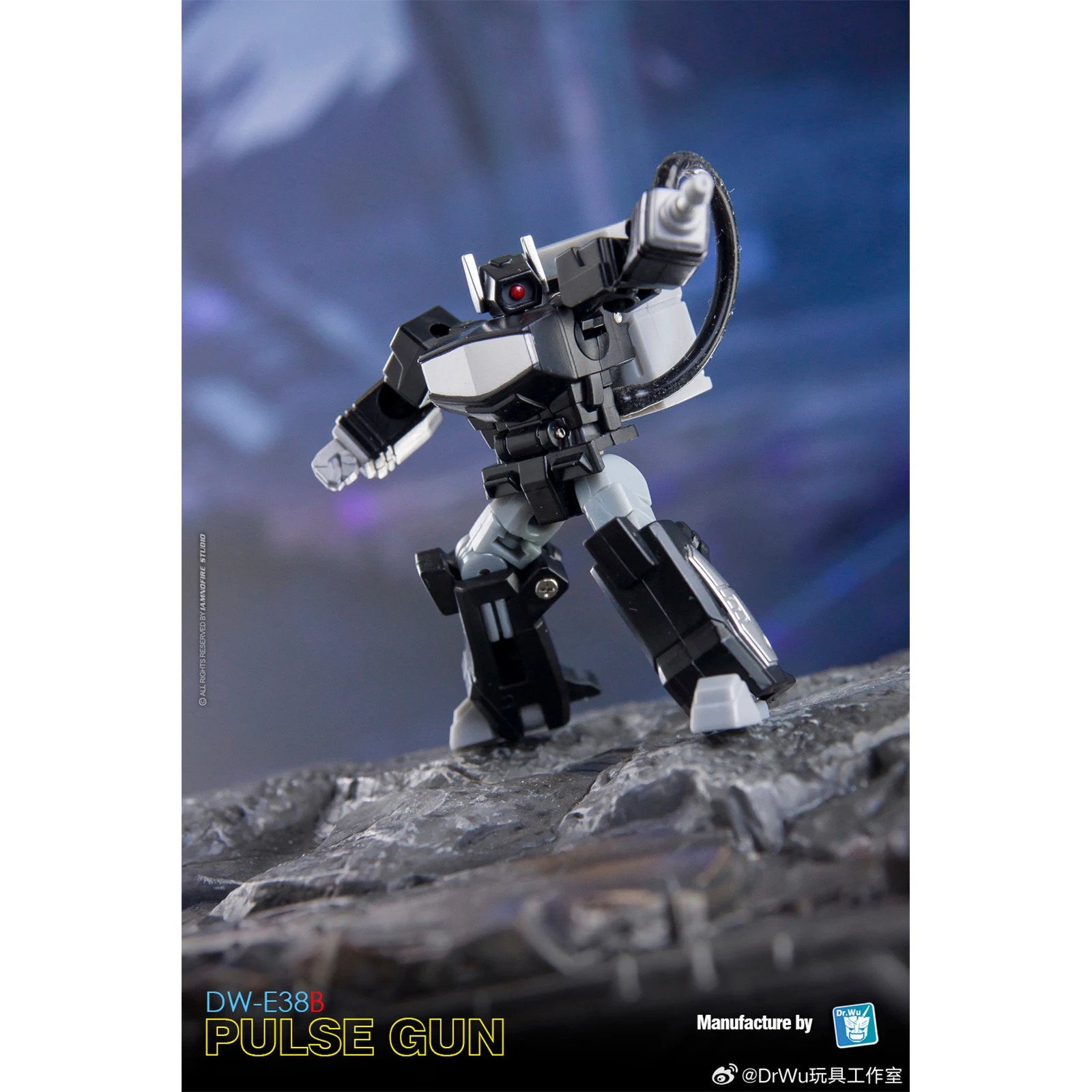 [Op voorraad met bonus] Dr. Wu Transformation DW-E39 Wielnaaf en Galaxy Pulse Gun DW-E38B Kleinschalige Mini Action Figure Speelgoed