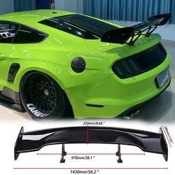 Ford mustang spoiler 2011 2013 2014 2015 2016 2018 Gt wing rear car diffuser tunning carbon fiber accesorios spoilers highland