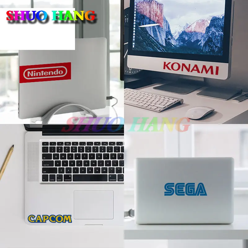 Retro Arcade Game Seea Car Sticker Vinyl JDM Motorcycle Car Window Trunk Decal Laptop Wall Stickers Vinyl Game Machine