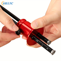 Double Head Wheel Marking Gauge Aluminum Parallel Line Drawing Tool Woodworking Marking Scriber Ruler With Metric And Inch Scale