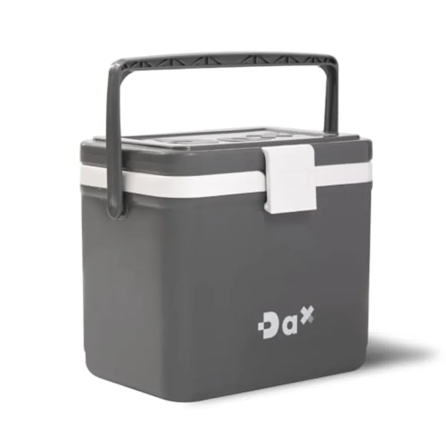 

12 Quart Small Portable Hard Cooler Ice Chest with Carry Handle, Keep Cool Up to 72 Hours, Lightweight Insulated Cooler for Lunc