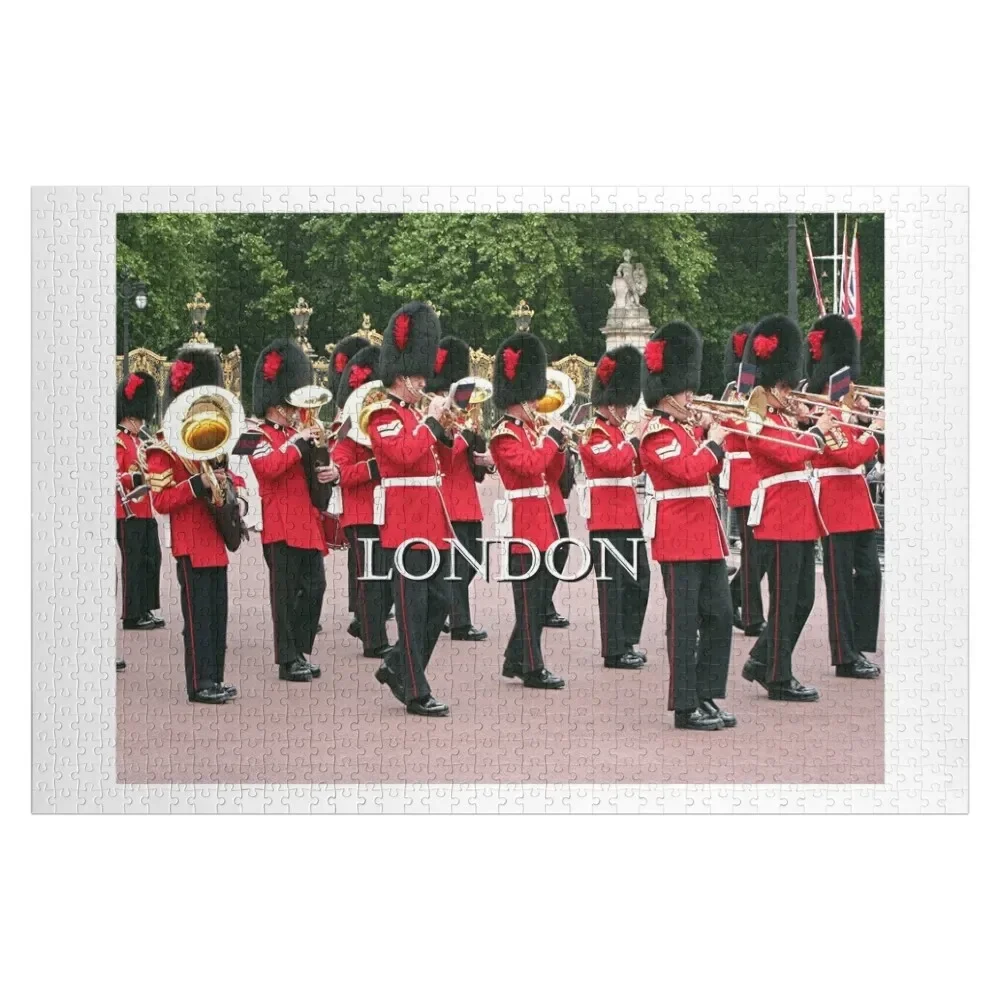 

Guards Band, London, England (caption) Jigsaw Puzzle Custom Jigsaw Wooden Decor Paintings Puzzle