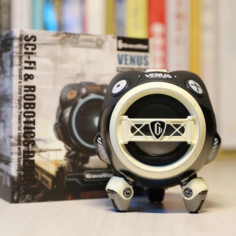TWS-Bluetooth付きミニワイヤレススピーカー,高品質の金属オーディオデバイス,rgb,サブウーファー,デスクトップオーディオ,ハイファイ