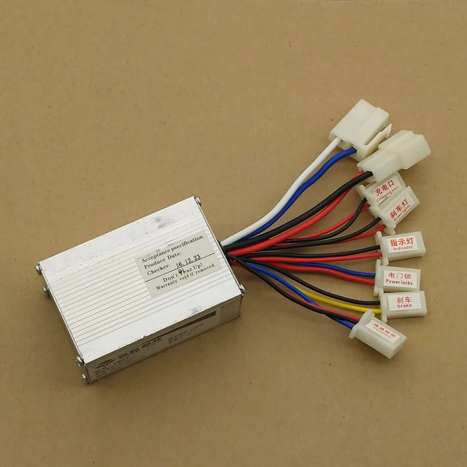 24V 250W Brush Motor Controller For E-bike Electric Bike Bicycle Scooter Brush Motor Controller LB27