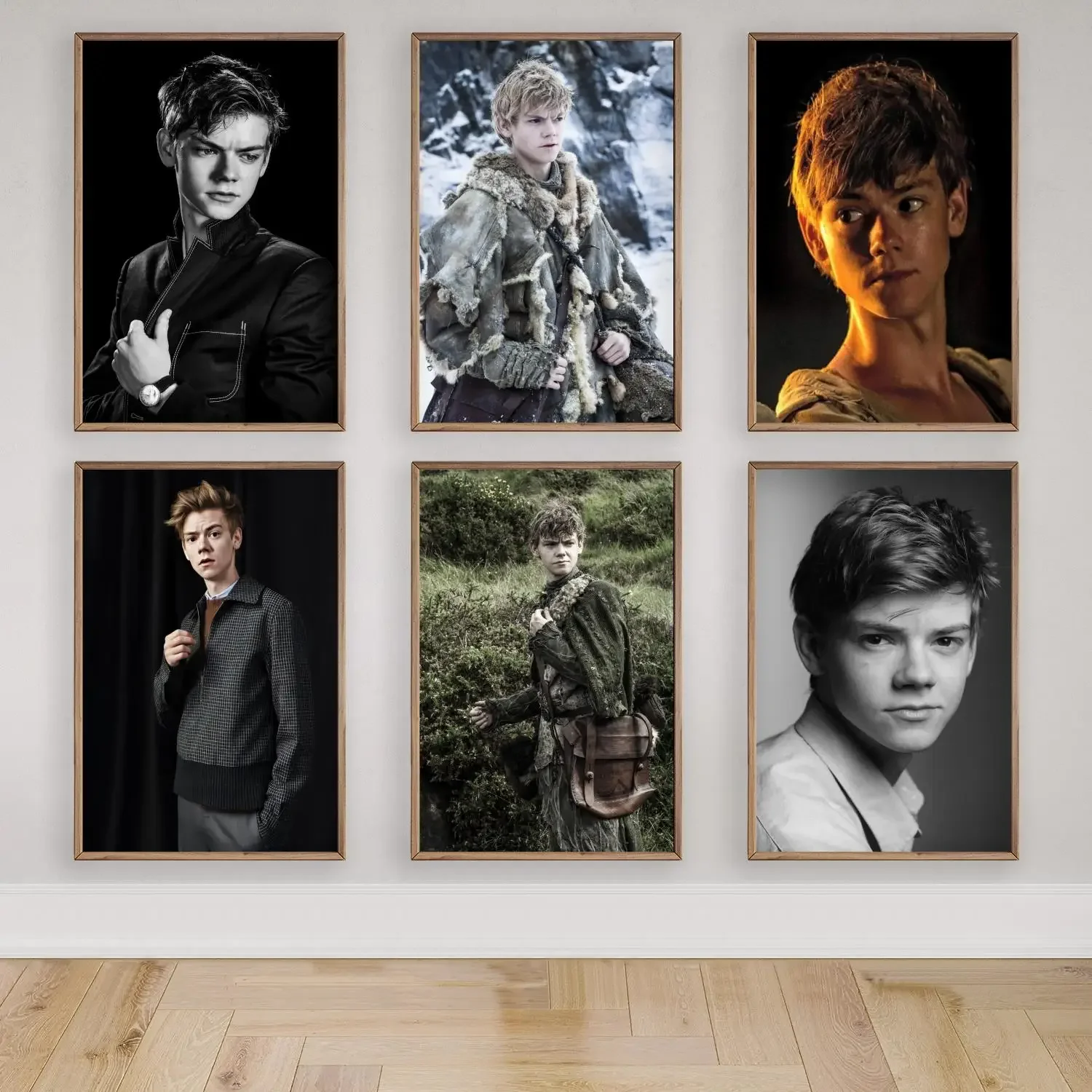 thomas brodie sangster actor Canvas Art Poster and Wall Art Picture Print, Modern Family Bedroom Decor Posters