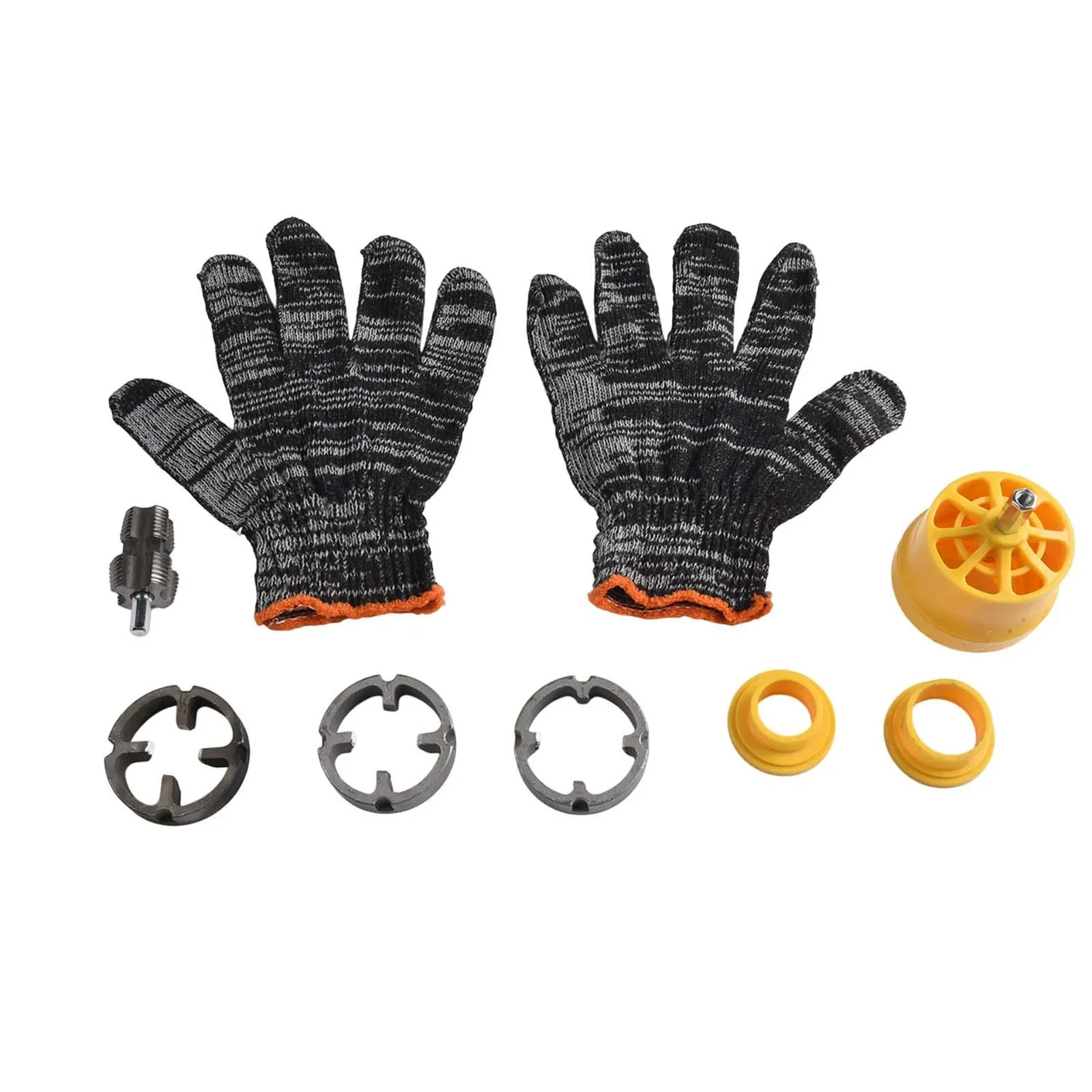 1/2 인치 3/4 인치 1 인치 PVC 플라스틱 물 파이프 내부 스레드 오프너 전동 공구 교체 예비 부품 용 파이프 스레더 키트