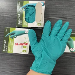 Ansell TouchNTuff ® 92-600 VP (10 paia) Guanti in nitrile verde, 24 cm Con TNT ™   Tecnologia per la protezione definitiva