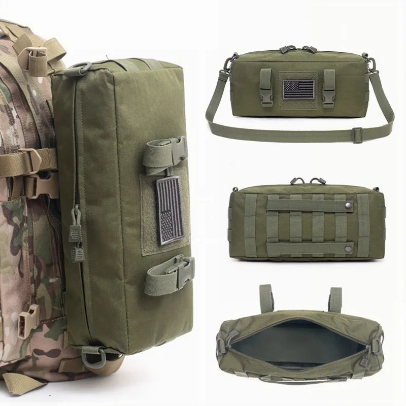 Tactical Molle Pouch Outdoor Sports Multi-Purpose Large Capacity Increment Pouch Short Trips Bag for Hunting Paintball