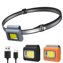 Multifunctional LED Portable Light With Magnetic Charging Light Clothes Clip Running Light Silicone Work Strong Light Headlamp