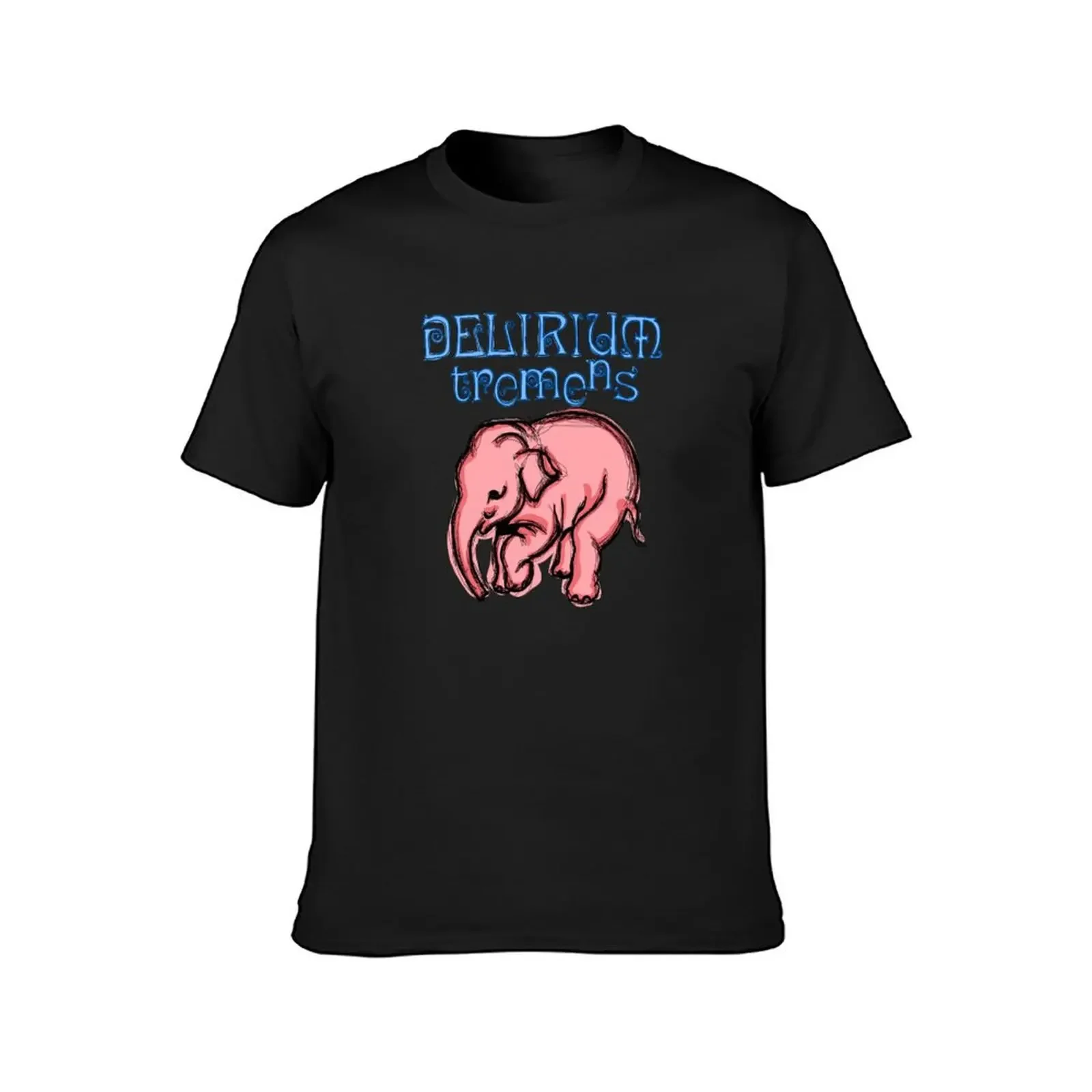 Delirium Pink Elephant POP T-Shirt plain plus sizes vintage t shirts graphic shirts T-shirt men