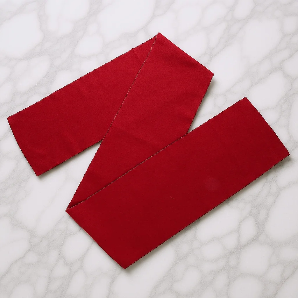 

127 *15CM Piano Cleaning Cloth Keyboard Accessory Dust Prevention Skirt Red Instrument Care