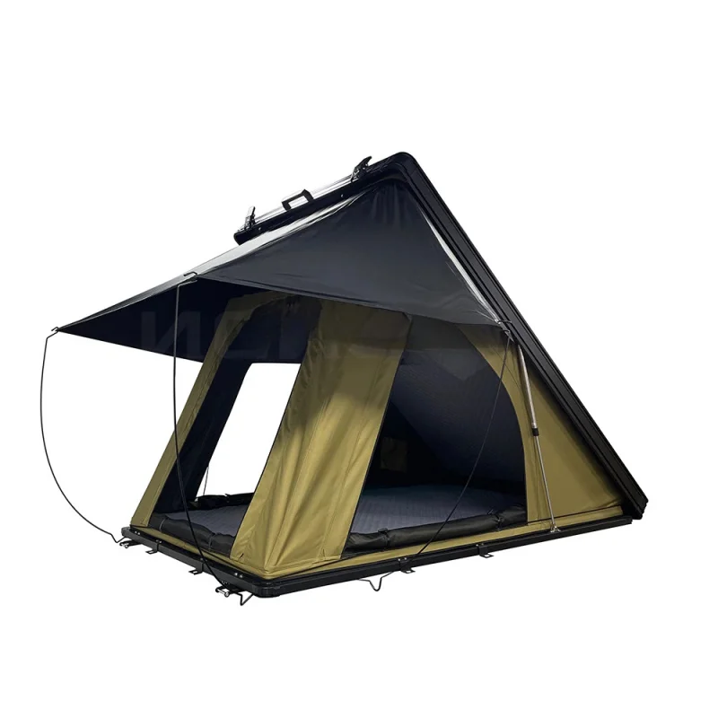 

All-Season Waterproof, Ultra-Thin, Streamlined Rooftop Camping Tent — Waterproof, Lightweight Hard
