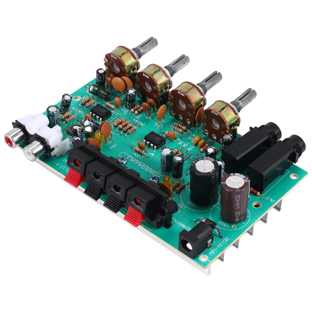 POSV-40W + 40 واط TDA8944 ستيريو مضخم الصوت مجلس الرقمية ميكروفون مكبر للصوت سيارة أمبير لهجة التحكم المتكلم مضخم الكاريوكي