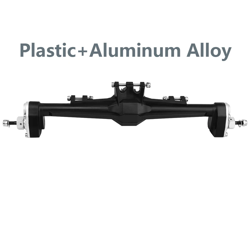 H10 Portal of Rechte As Kunststof + Messing of Aluminium Legering Voor- en Achteras Complete Assen voor Vanquish 1/10 RC Crawler Auto Upgrade