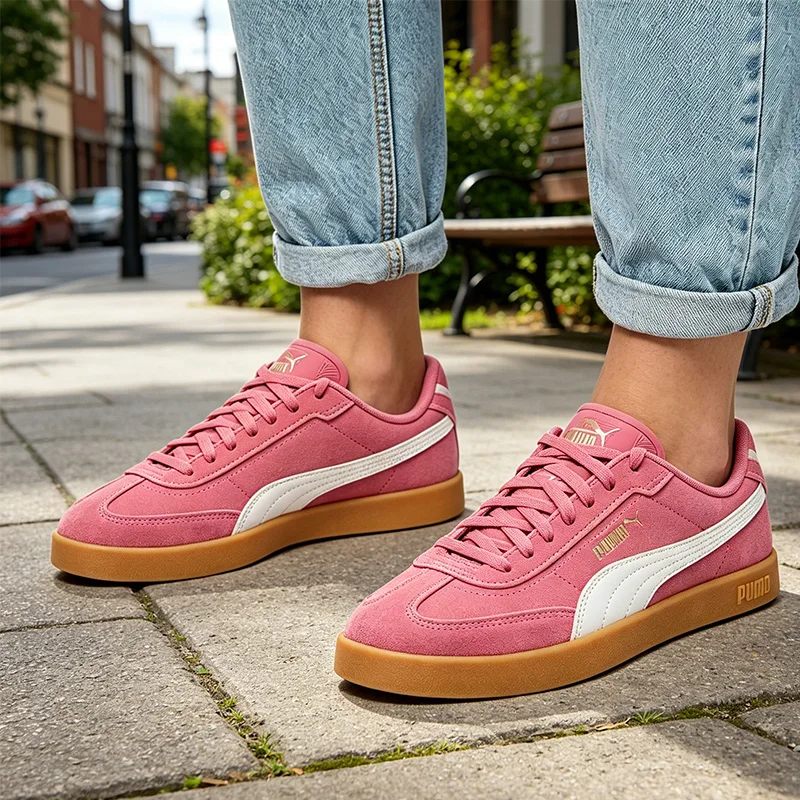 New Puma  Couple's Sports Shoes, Retro Fashion Low-Top Lightweight Comfortable Wear-Resistant Casual Shoes 409204-02