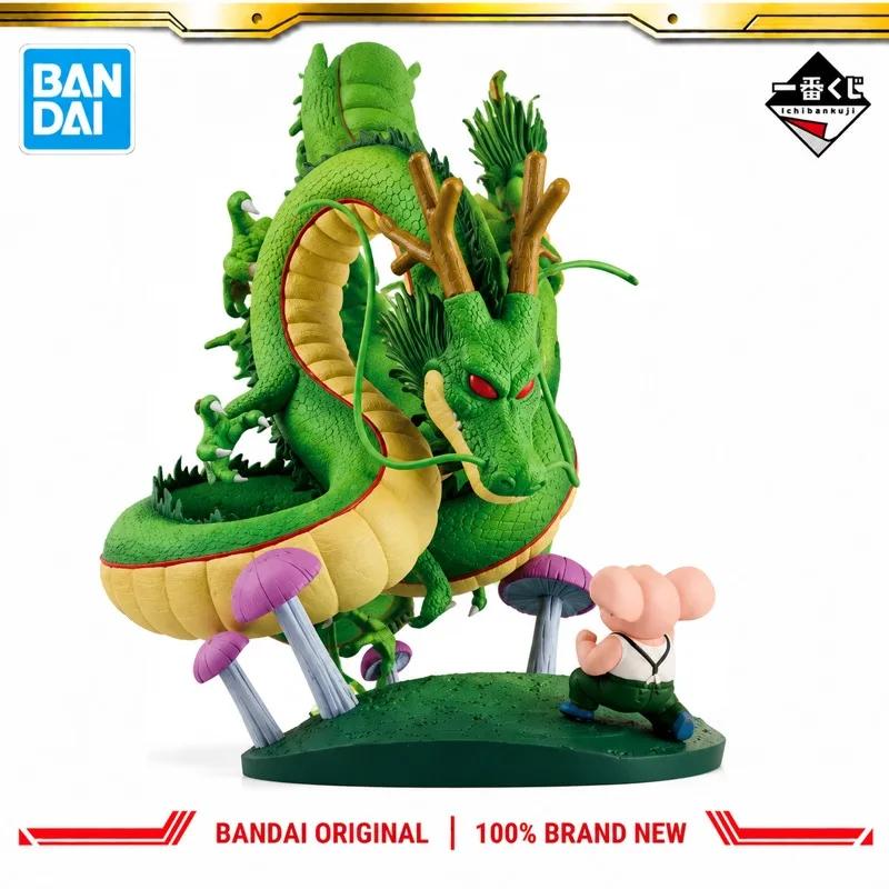 

In Stock Bandai Original Ichiban Kuji Dragon Ball Shenron Oolong Action Figure Model Doll Brand New Boxed Anime Characters Toys