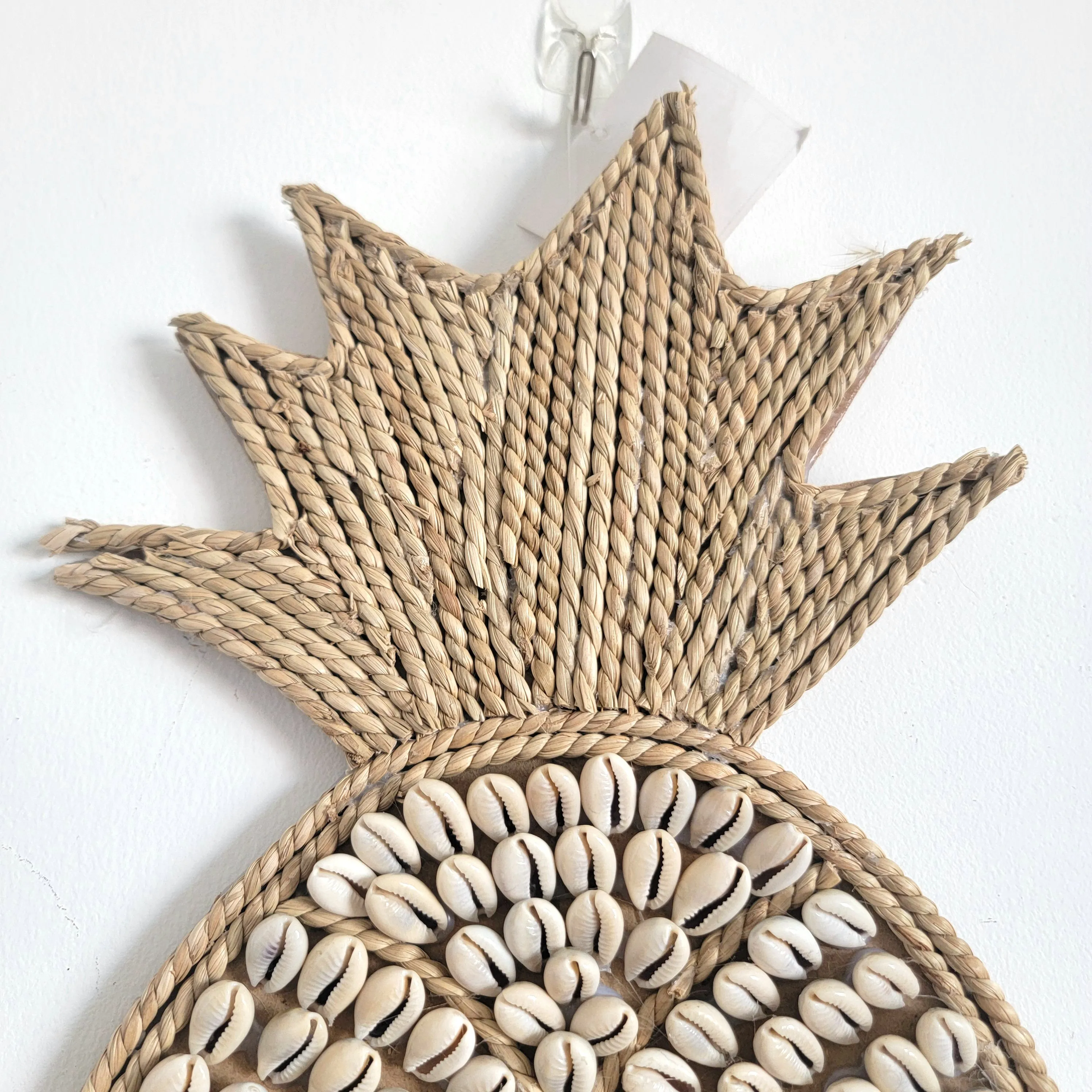 SHELL DECORATIONS-SEA SHELLS-ROOM DECORATION-BOHO HANGING-PINEAPPLE SHAPDE