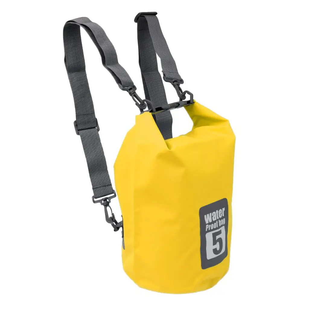 Waterproof Backpack Bucket Bag PVC Dry Sack for Boating Hiking Camping for Bow Bag for Inflatable Boat