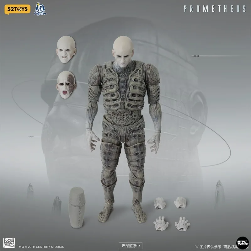 In Stock Genuine 52TOYS Lightning Dance 1/12 Alien Prometheus Engineer Action Figure 6inch Full Set Model Toys Ornament