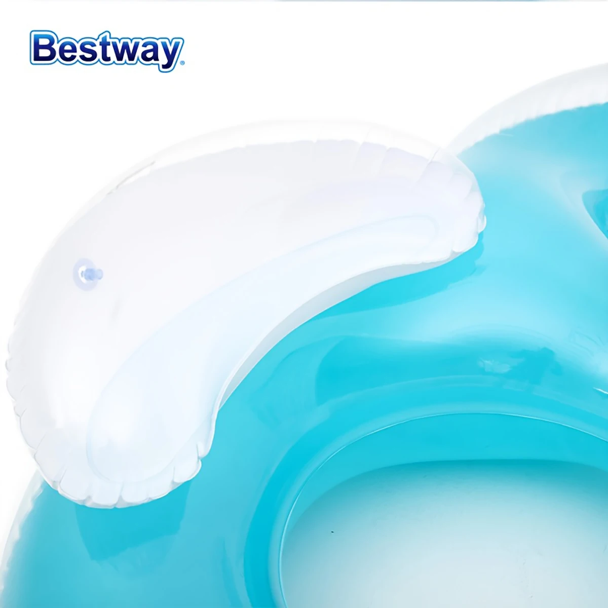 Bestway 43009 Aquatic Inflatable Waterbed Float Drainage Sports Adult Inflatable Swimming Circle Inflatable Float Bed Mattress