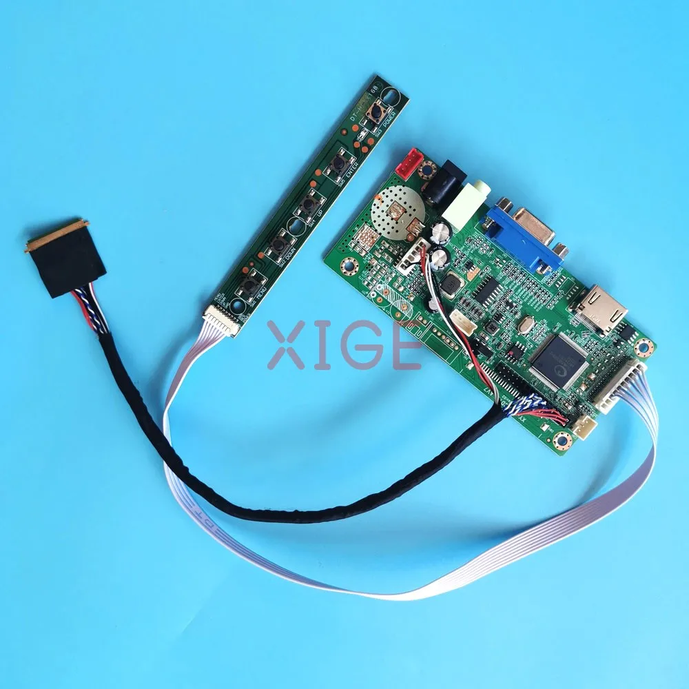 

Комплект «сделай сам» для N101BGE-L21/L31 HT101HD1-100 40-контактный LVDS HDMI-совместимый экран ноутбука 10,1 "VGA 1366x768 58C плата драйвера контроллера