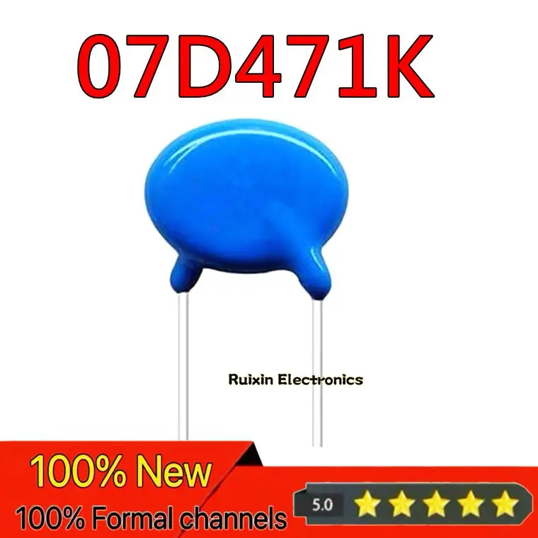

【50PCS】Directly inserted varistor 07D471K 7D471K 470V, original and genuine, brand new