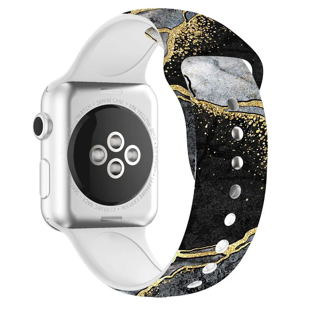 Correa de muñeca de reloj con gráfico de moda Y2k, correa de 42mm, 44mm, 45mm, 41mm, 40mm, 38mm y 49mm para Apple Watch 9 8 7 6 5 4 3 2 1, accesorios para reloj