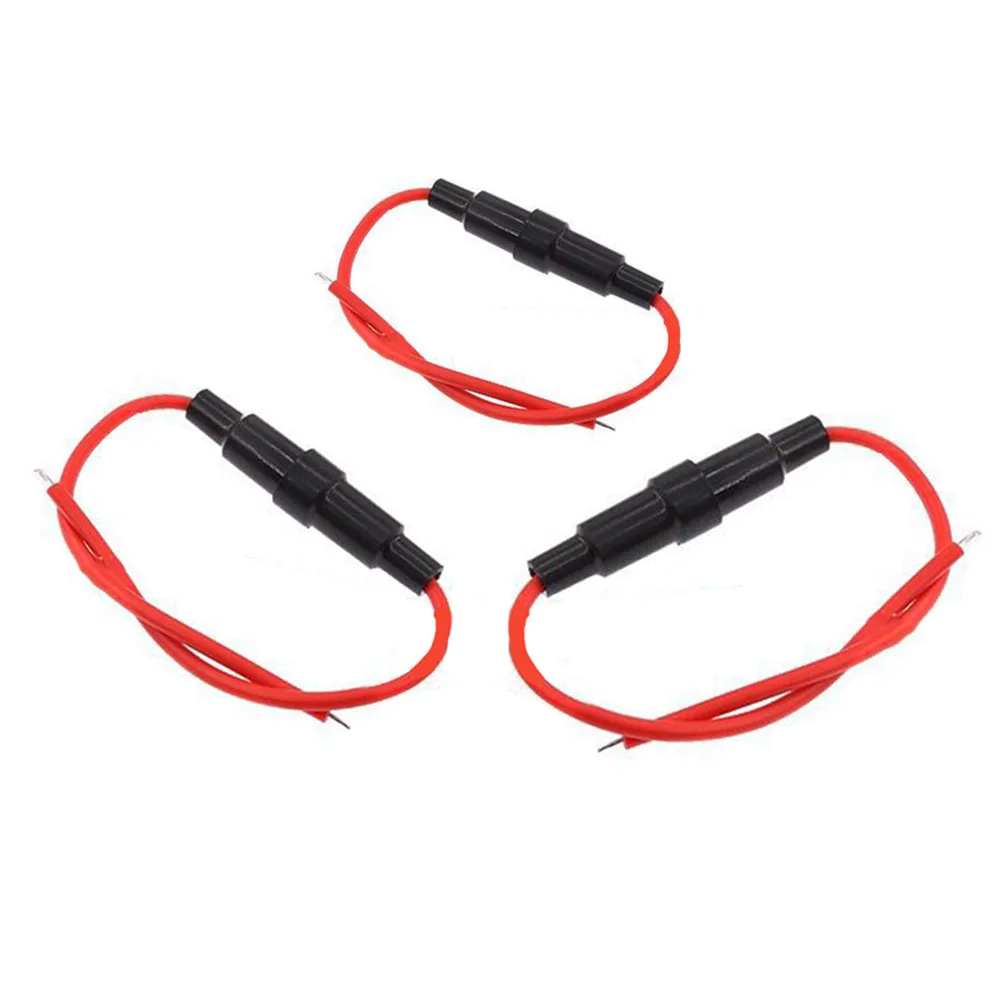 Secure and Protect Your Wiring with 10 Inline Fuse Holders Fast Blow Screw Type  6x30mm Glass Fuse Compatibility