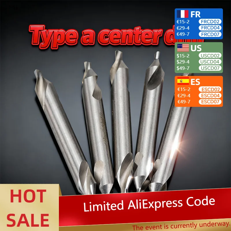 1-5-10pcs-punta-centrale-hss-svasatore-da-60-gradi-punta-angolare-da-4-mm-14-mm-per-metallo-lega-rame-ferro-alluminio-e-titanio