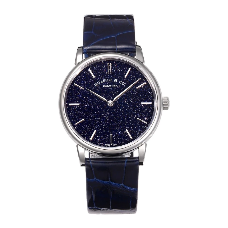 2025 Limited Edition 39Mm ultra-thin watch star disc SW300 automatic mechanical movement waterproof business leisure watch - view 2