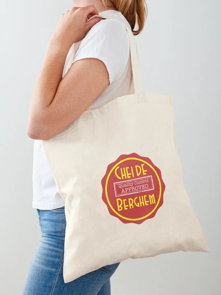 Logo Chèi de Bèrghem Tote Bag tote bag Women bags Gift bag shopper women canvas