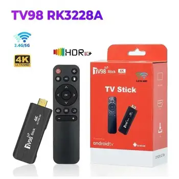 TV 스틱 안드로이드 12.1 울트라 HD 4K 스마트 TV 박스, 2.4G 5G 와이파이, H.265 네트워크 미디어 플레이어 셋톱 박스, PK M98 Y10 Q6 Q2 MXQ