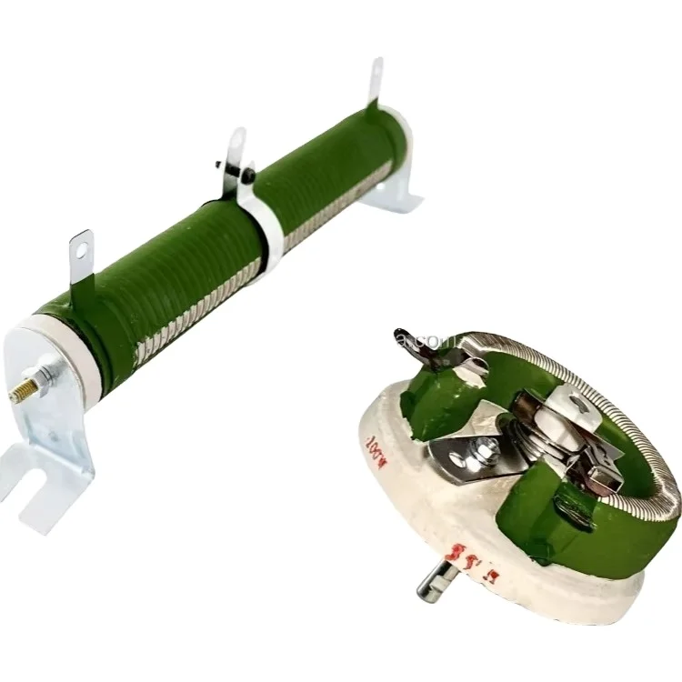 

KIG- High Power Sliding Porcelain Disc Wirewound Resistor Potentiometers Adjustable Rheostats RHS50RE 50W