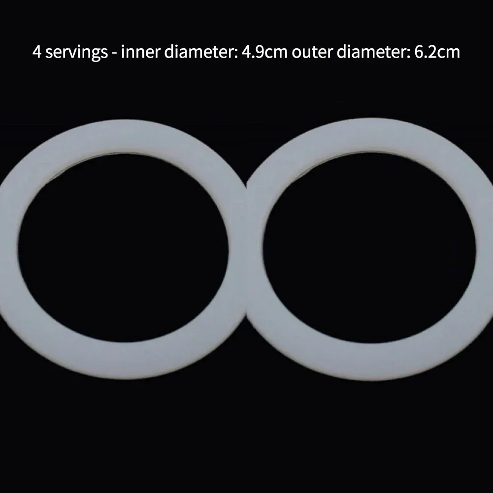 

Moka Pot Kits Sealing Ring Easily Replace And Install Features Soft Flexible Silicone Soft Silicone Material New