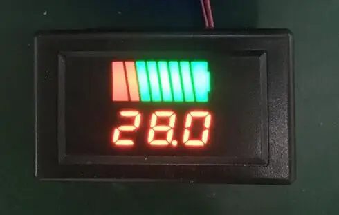 12V 24V 36V 48V 60V Auto Batterijniveau Indicator Lithium Batterij Capaciteit Meter Tester Display LED Tester Voltmeter - afbeelding 1