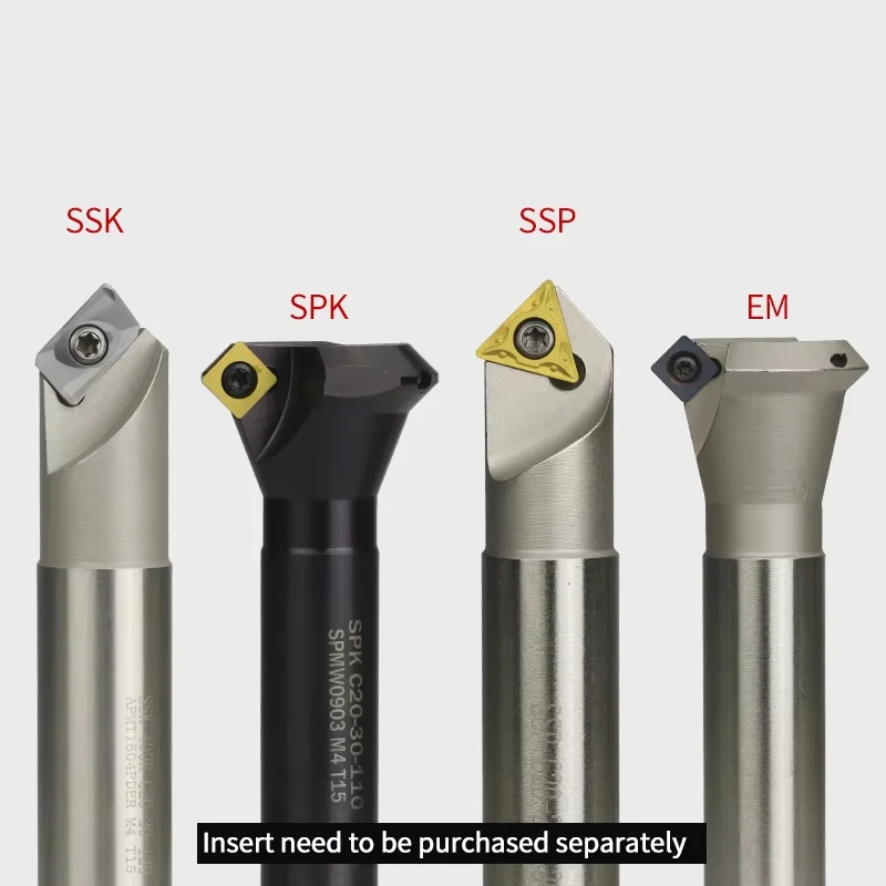 

300R SSK 400R SSK SSP11/16 SPK 45-градусный диск для снятия фаски с ЧПУ Токарный станок Фреза для снятия фаски с V-образной канавкой APMT/SDMB/TCMT/SPMW