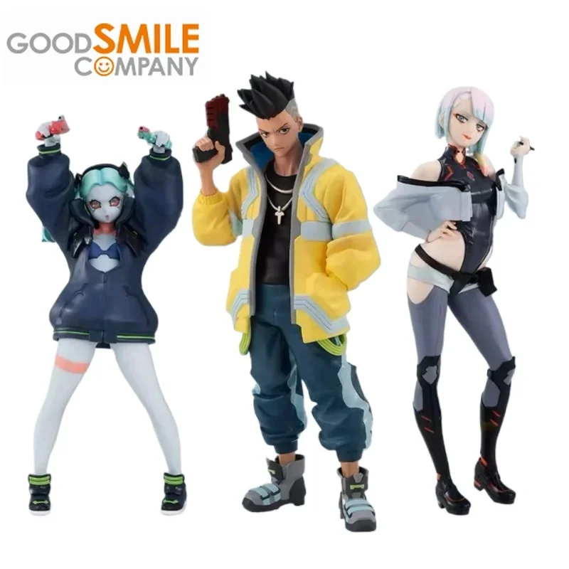 Original GSC POP UP PARADE Cyberpunk: Edgerunners Rebecca David Lucy Anime Action Figures Toys for Boys Girls Kids Gift