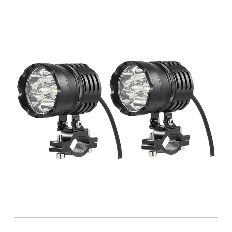 

Фары для мотоциклов, 2 шт., 36 Вт, 3500 лм, 6500 К, T6, светодиодные фары для мотоциклов, лодок, фары для вождения, противотуманные фары для мотоциклов, 2 шт.