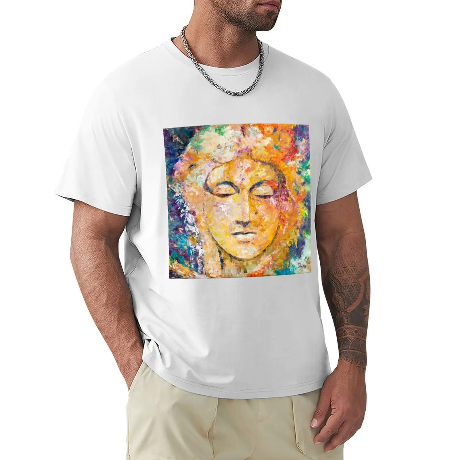 

Ancient Style Portrait T-Shirt summer clothes plus sizes korean fashion Blouse mens graphic t-shirts pack
