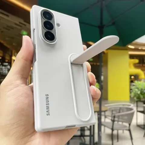 Оригинальный чехол для телефона Samsung Galaxy Z Fold 7 5G, складной кронштейн, жесткий чехол для ПК ZFold7, противоударный защитный чехол от падения