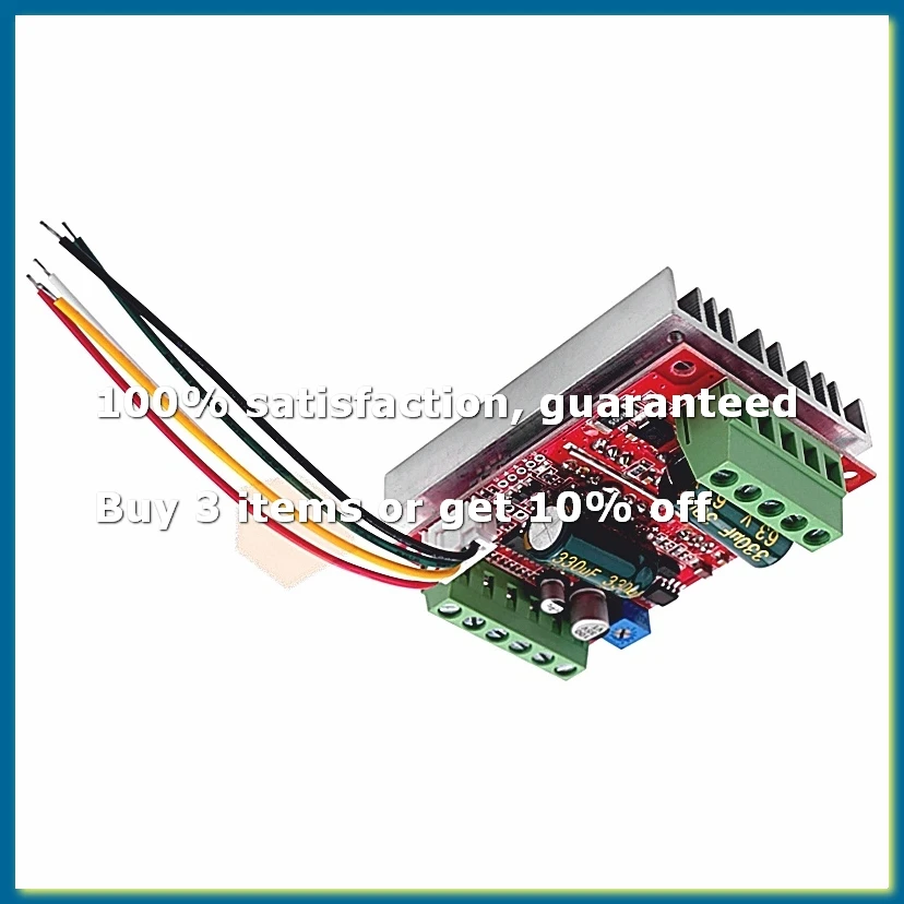 DC 6-60V 400W BLDC Three Phase DC Brushless Motor Controller PWM Hall Motor Control Driver Board 12V 48V-A31R