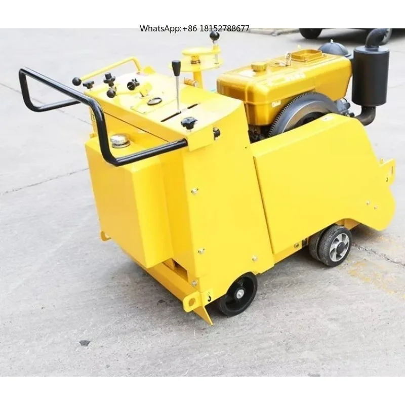 Self-Propelled Floor Heating Milling Concrete Scarifier Machine with Engine Core Road Milling Machine Cutting