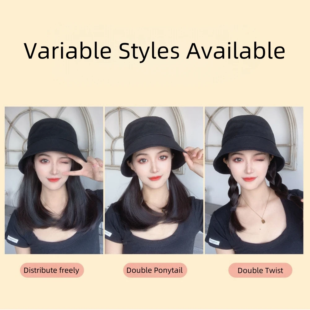 Рисунок 6 - Короткие прямые синтетические волосы