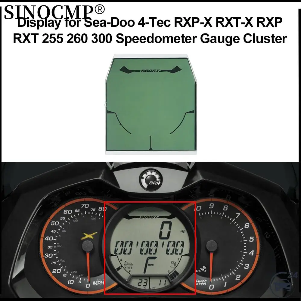 

ЖК-дисплей приборной панели 278002716 278003531 278003220 278003380 для Sea-Doo 4-Tec RXP-X RXT-X RXP RXT 255 260 300 (замена)