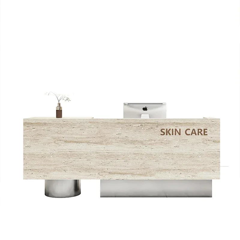 

Desk Women's Clothingstore Nakajima Cabinet Nordic Modern Luxury Clothing Store Checkout Page Store Small Bar Barber Shop Front