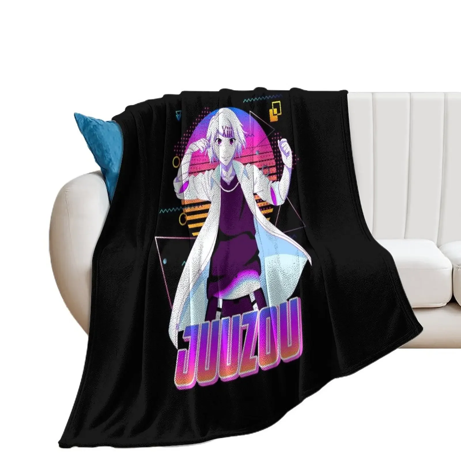 Juuzou Suzuya - Retro Art Throw Blanket Tourist for winter Blankets