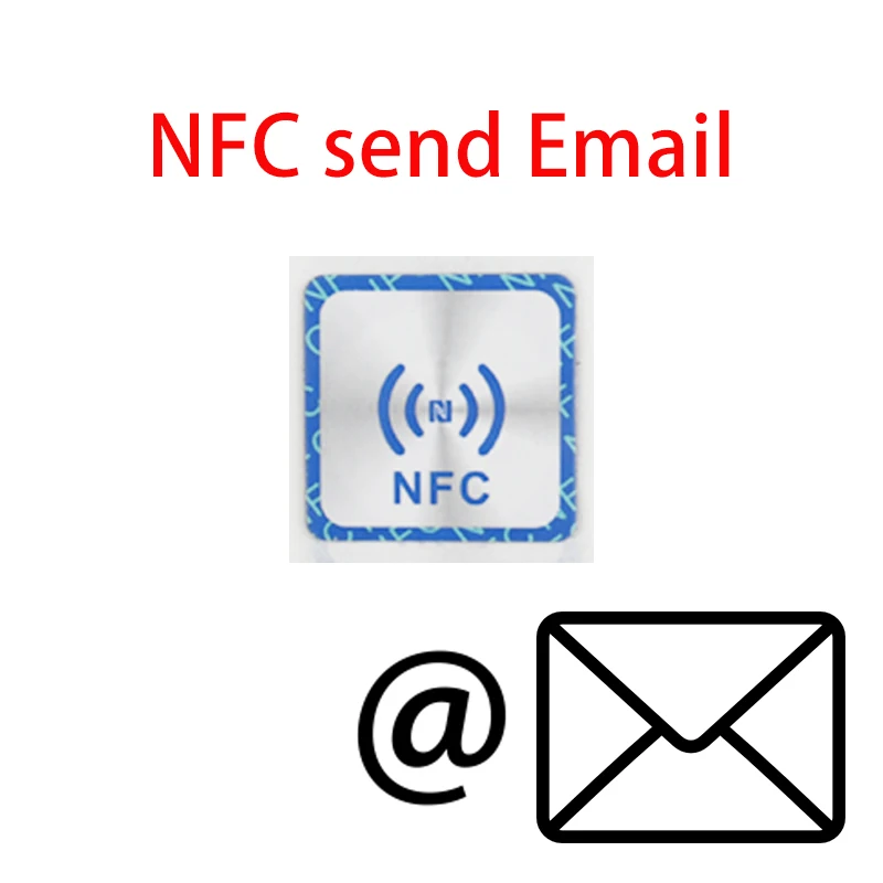 10 Stück NFC Ntag216 Anti-Metall-RFID-Klebeetikettenaufkleber beschreibbar für alle iPhone Android NFC-fähigen Telefone