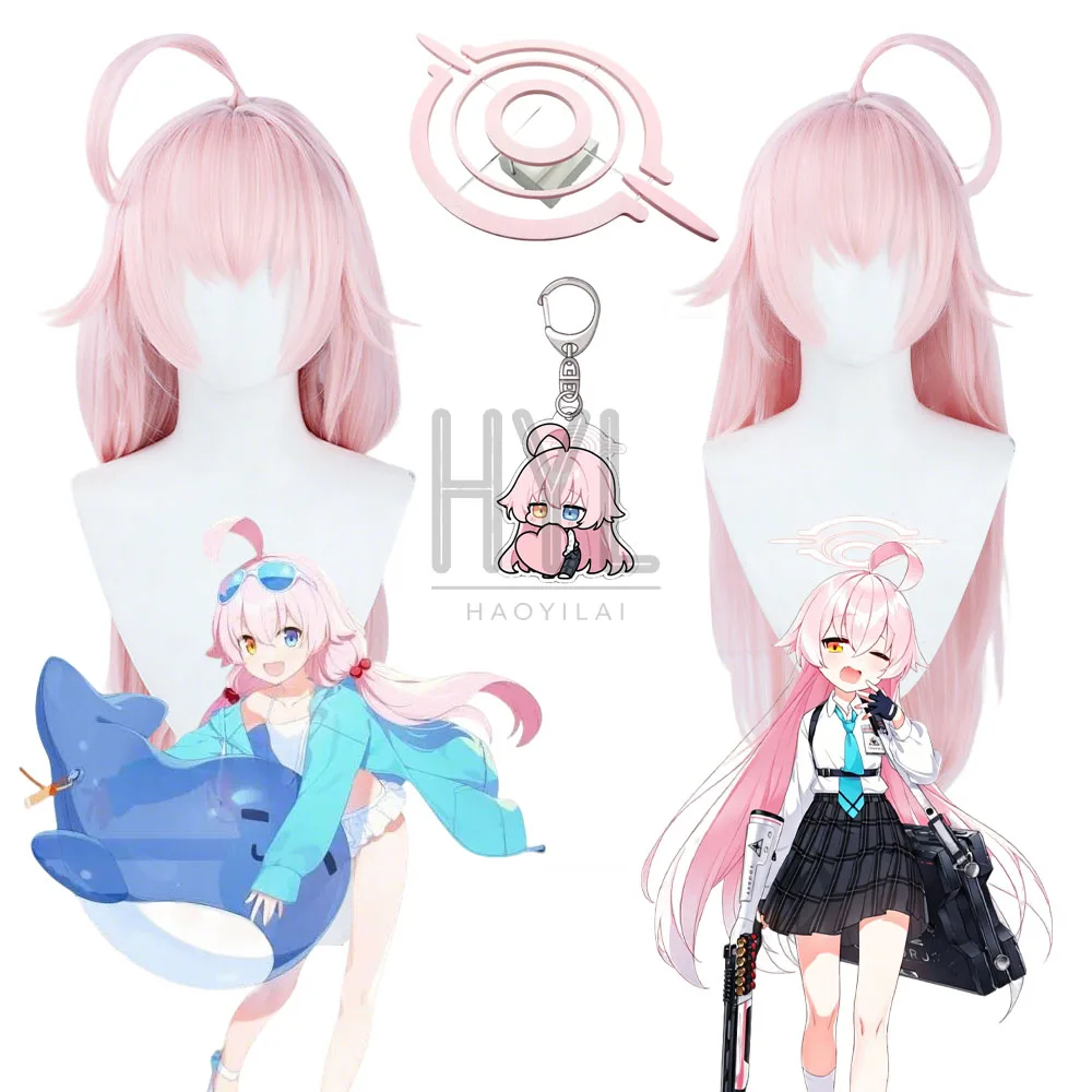 game-blue-archive-hoshino-cosplay-long-pink-wig-heat-resistant-synthetic-hair-halo-for-women-halloween-costume-party-props