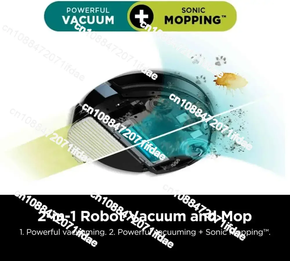 SHARK RV2620WD AI Ultra Robot Vacuum and Mop with Matrix Clean Navigation, CleanEdge Technology, Perfect for Pet Hair