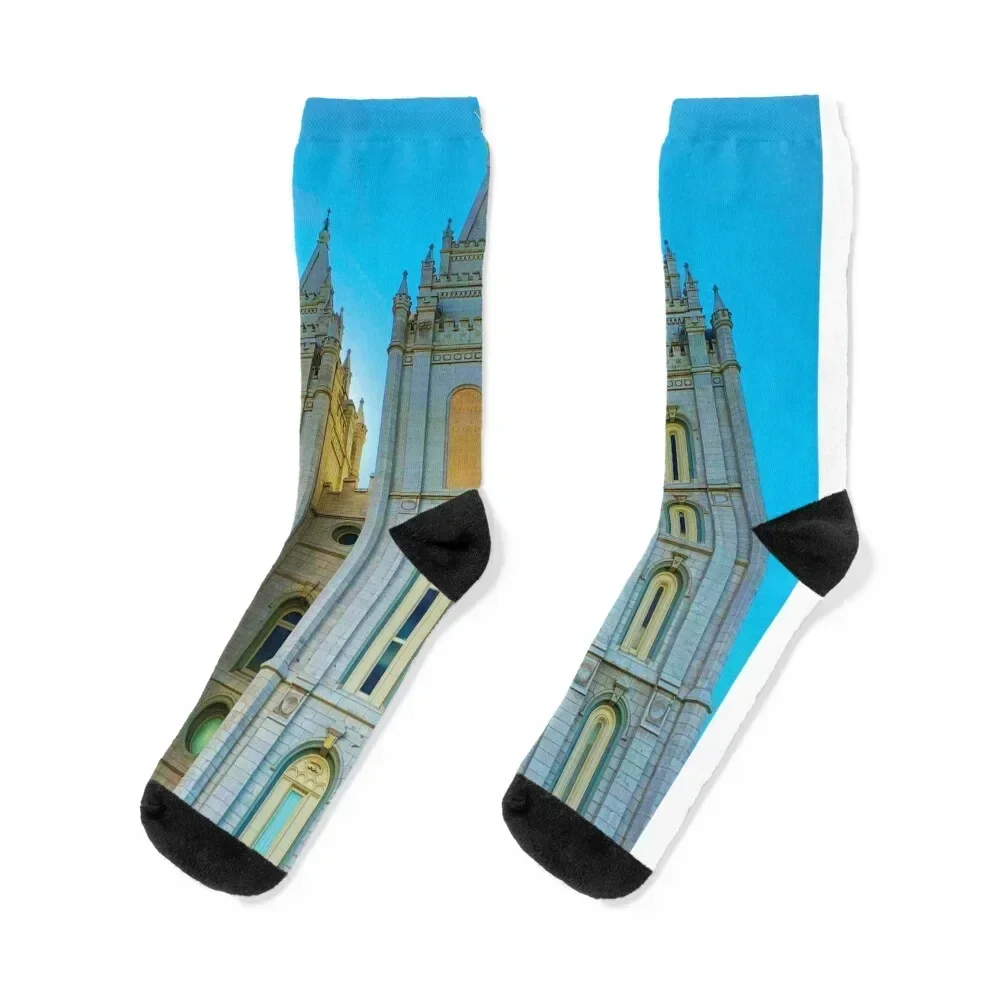 The House of the Lord by Jerald Simon (Music Motivation - musicmotivation.com) Socks Rugby hiphop warm winter Socks Woman Men's